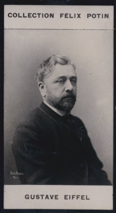 Gustave Eiffel (1832) (foto a p/b) de European Photographer