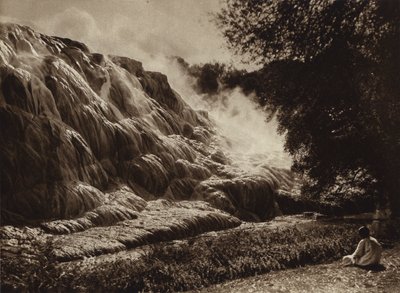 Hammam Meskoutin, As Fontes Quentes (foto p/b) de European Photographer