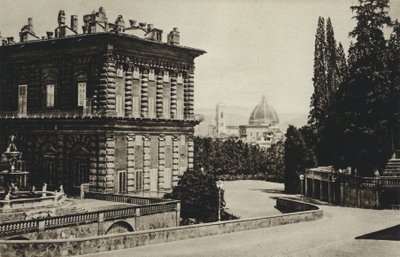 Itália, Florença, Palácio Pitti (foto a p/b) de European Photographer