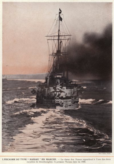A Ala "Nassau" em marcha (foto a p/b) de European Photographer