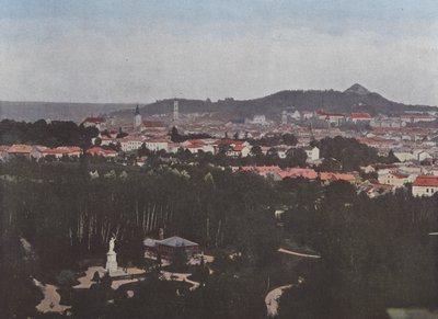 A cidade de Lemberg, vista do parque Kilinski de European Photographer