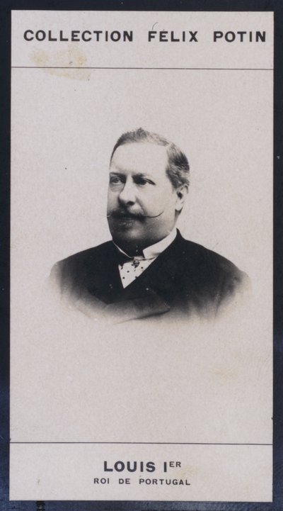 Louis Ier, Roi De Portugal (1838-1889) (foto a p/b) de European Photographer
