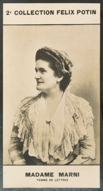 Madame Jeanne Marni, Mulher de Letras de European Photographer