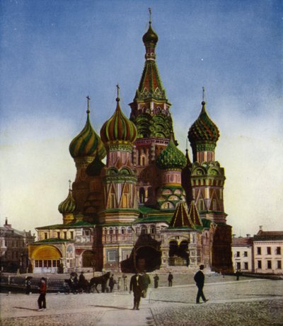 Moscou, São Basílio, Catedral de São Basílio (foto) de European Photographer