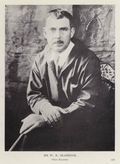 Sr. W B Seabrook (foto a p/b) de European Photographer