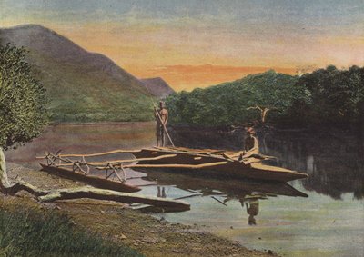 Piroga De La Rivière De Monio de European Photographer