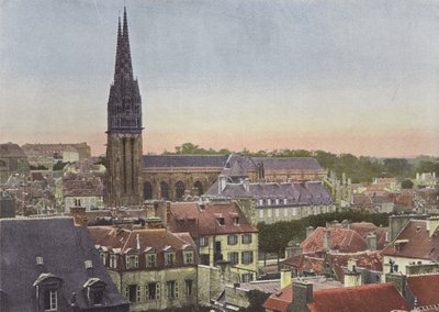 Quimper, vista do Mt. Frugy de European Photographer