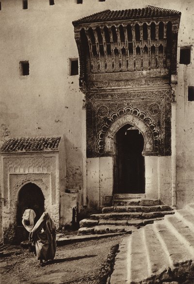 Venda, Rabat, Porta Medersa (foto a p/b) de European Photographer