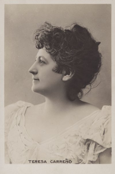 Teresa Carreno, pianista, cantora, compositora e maestora venezuelana de European Photographer
