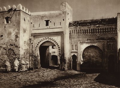 Tetuan, portão da cidade velha (foto a p/b) de European Photographer