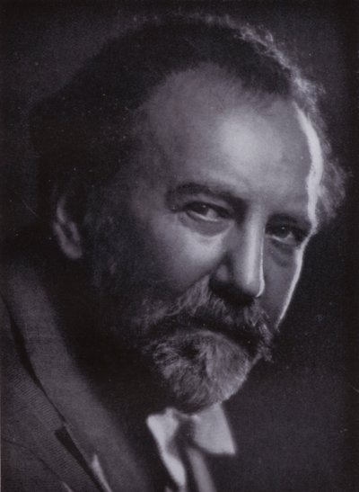 O falecido Sir Henry J Wood (foto a p/b) de European Photographer