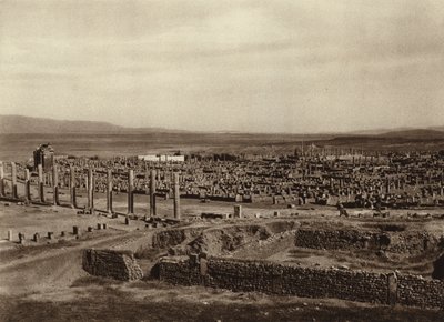 Timgad, Vista geral (Fotografia a preto e branco) de European Photographer
