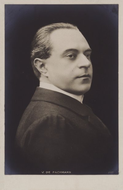 Vladimir de Pachmann, pianista russo-alemão de European Photographer