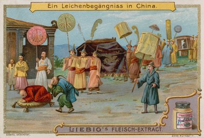 Um funeral chinês de European School