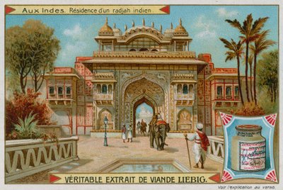 Um, rajahs, palácio de European School