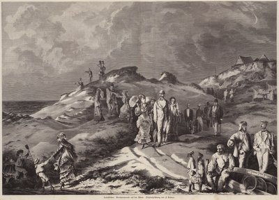 Um passeio entre as dunas de areia (gravação) de European School