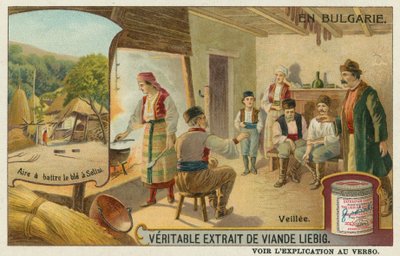 Uma vigília e o trigo debulhando em Secke de European School
