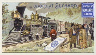 Locomotiva americana, 1860 de European School