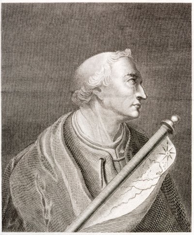 Amerigo Vespucci, navegador e explorador italiano (gravura) de European School