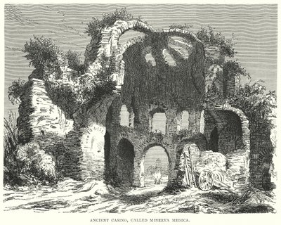 Antigo Casino, chamado Minerva Medica (gravura) de European School