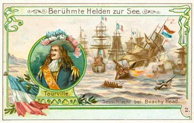 Anne Hilarion de Tourville, almirante francesa, e a Batalha de Beachy Head de European School