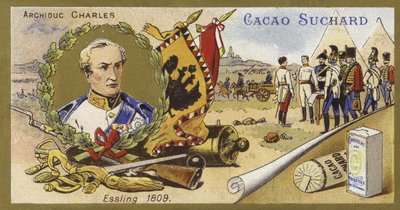 Arquiduque Carlos da Áustria e a Batalha de Aspern-Essling, Áustria, 1809 de European School