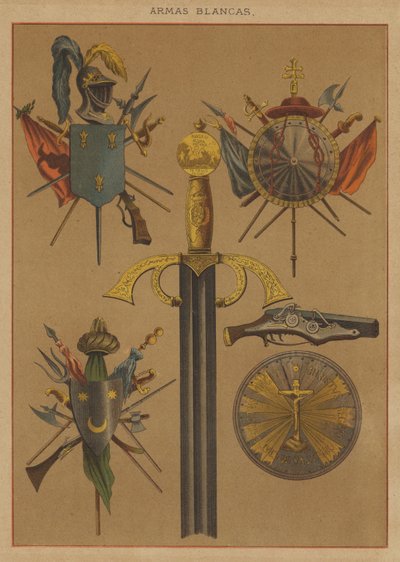 Armas Blancas (cor litho) de European School