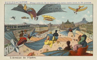 Avenue de lOpera, Paris, no ano de 2000 de European School