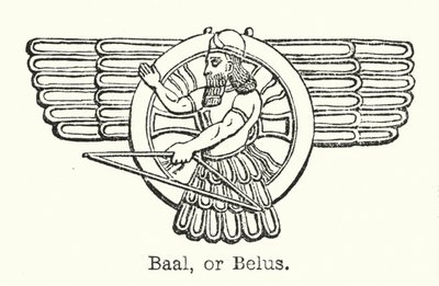 Baal, ou Belus (gravura) de European School
