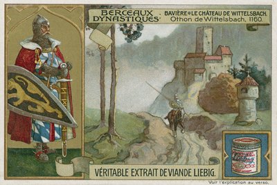 Baviera: Castelo de Wittelsbach e Otto I de Wittelsbach, Duque da Baviera, 1160 de European School