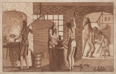 Ferreiros (litho) de European School