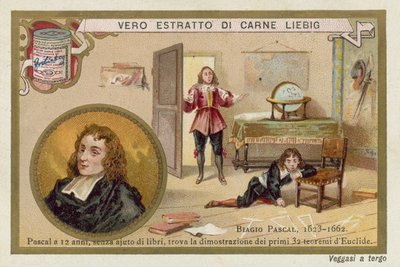 Blaise Pascal, matemático e físico francês de European School