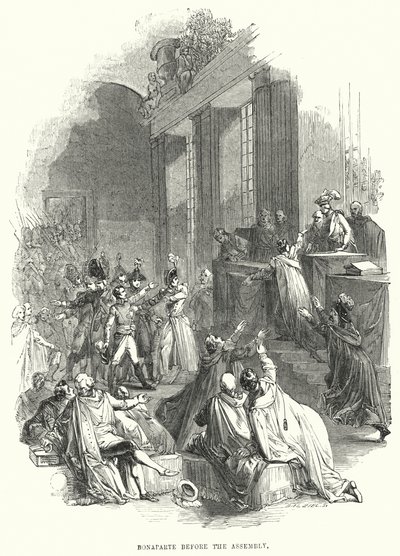 Bonaparte antes da Assembleia (gravação) de European School