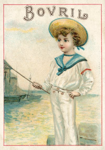 Rapaz de fato de marinheiro (chromolitho) de European School