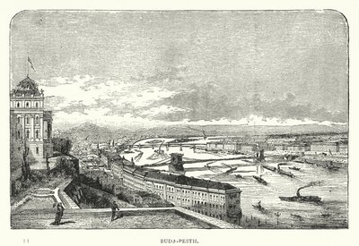 Buda-Pesth (gravura) de European School