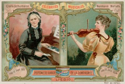 Clara Schumann e Wilma Neruda de European School
