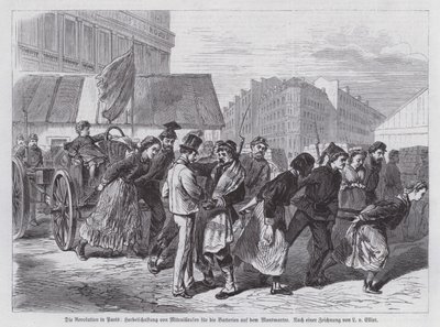 Municípios que adquirem armas para as baterias de Montmartre, Comuna de Paris de European School
