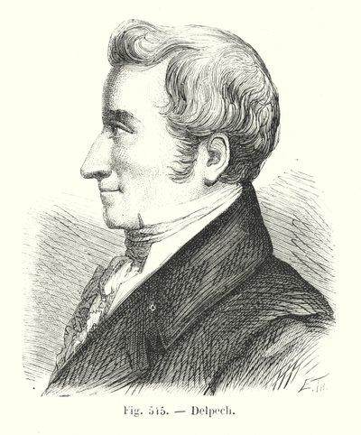 Delpech (gravura) de European School