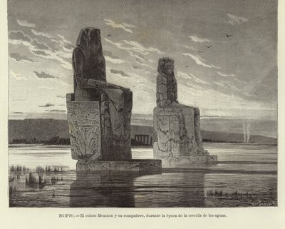 Egito - os colossos de Memnon de European School