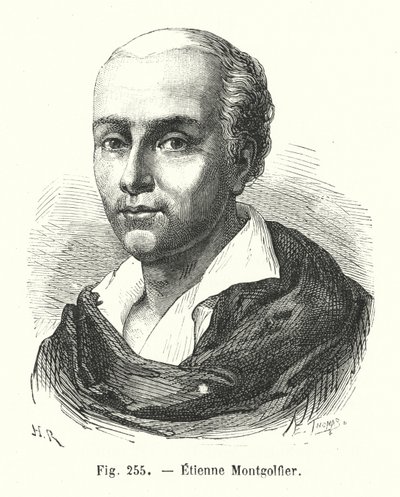 Etienne Montgolfier (gravura) de European School