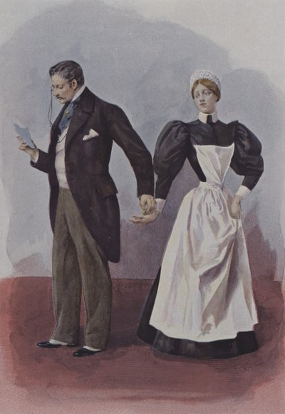 Felix e a camareira (cor litho) de European School