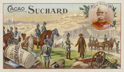 Marechal de Campo Lord Roberts e a rendição de Piet Cronje, Boer War, 27 de fevereiro de 1900 de European School
