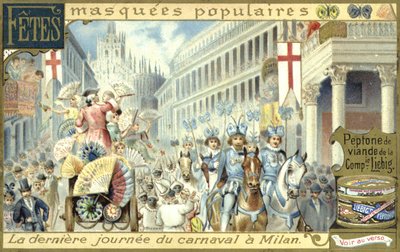Último dia de carnaval em Milão de European School