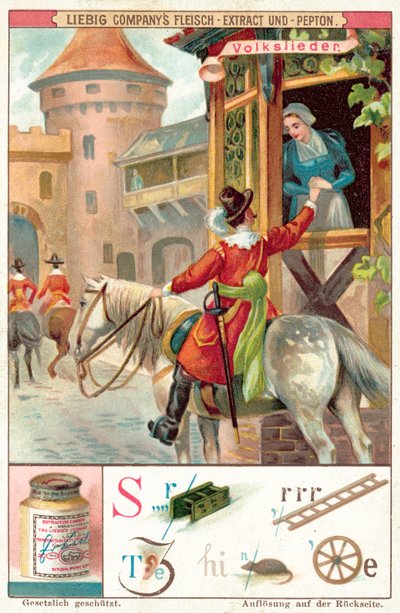 Canção popular (chromolitho) de European School