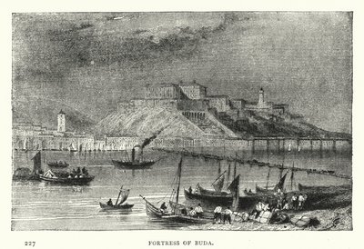 Fortaleza de Buda (gravura) de European School