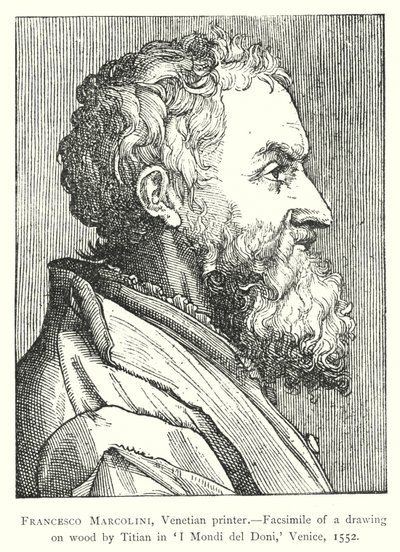 Francesco Marcolini, impressor veneziano (gravura) de European School