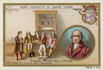 Franz Joseph Gall, neuroanatomista e fisiologista alemão de European School