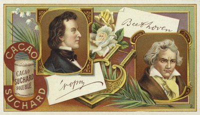 Frederic Chopin e Ludwig van Beethoven de European School