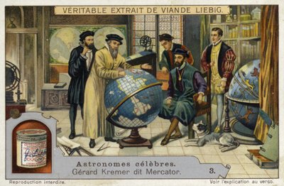 Gerardus Mercator, cartógrafo flamengo e matemático de European School