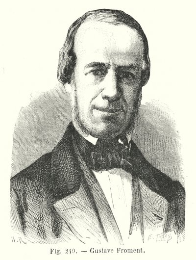 Gustave Froment (gravura) de European School